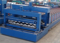 Metal Wave Roof Tile Roll Forming machine