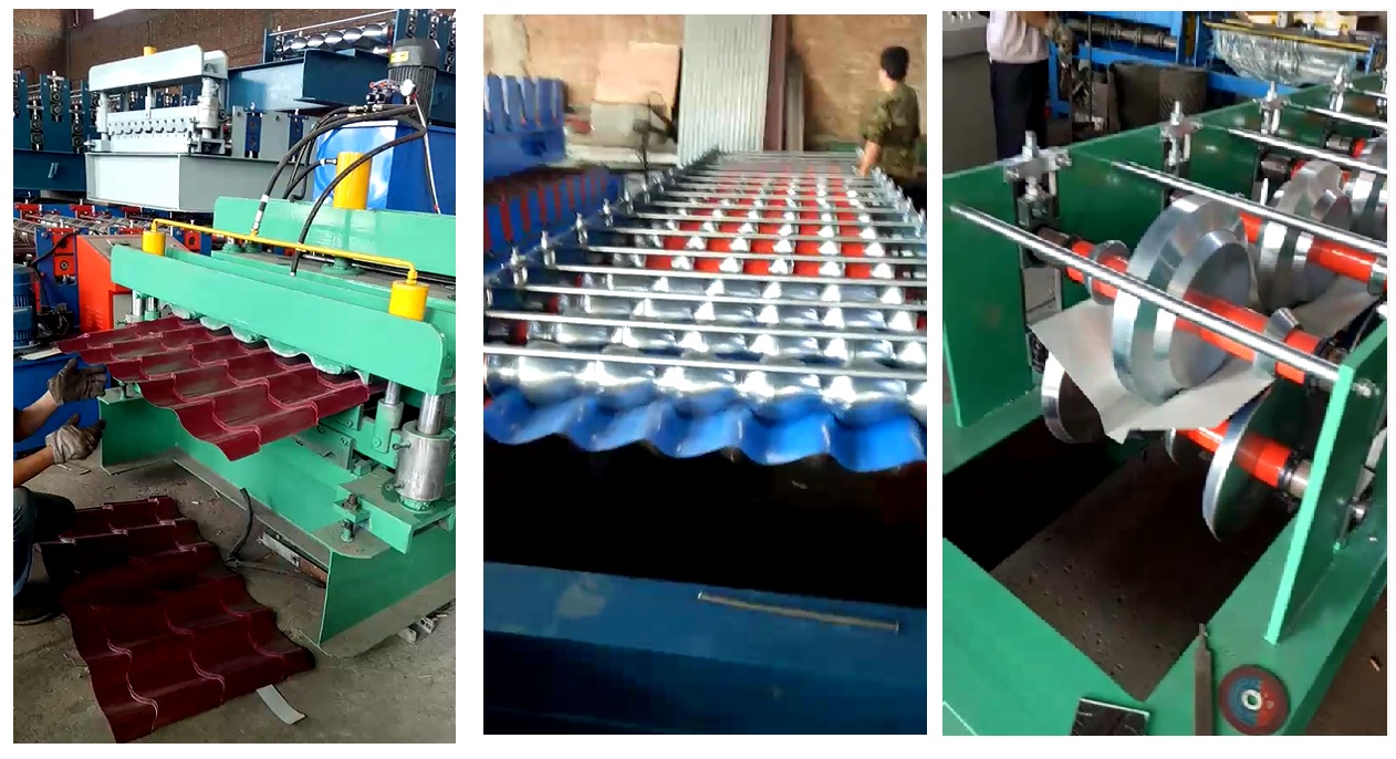 steel roll forming machine