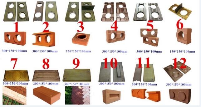 interlock brick mold