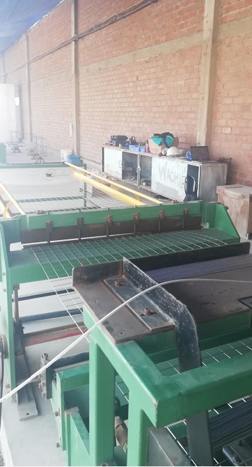 welded wire mesh machine