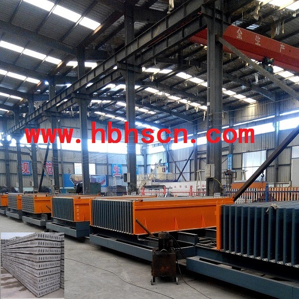 Lightweight wall panel machine