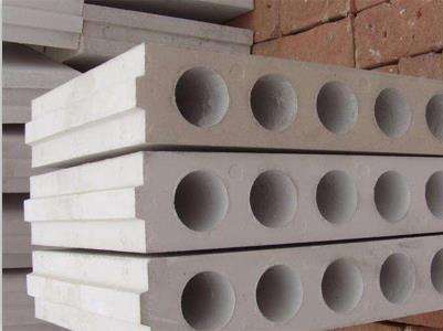 Gypsum hollow core lightweight wall panel