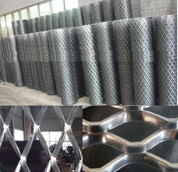 Expanded metal mesh