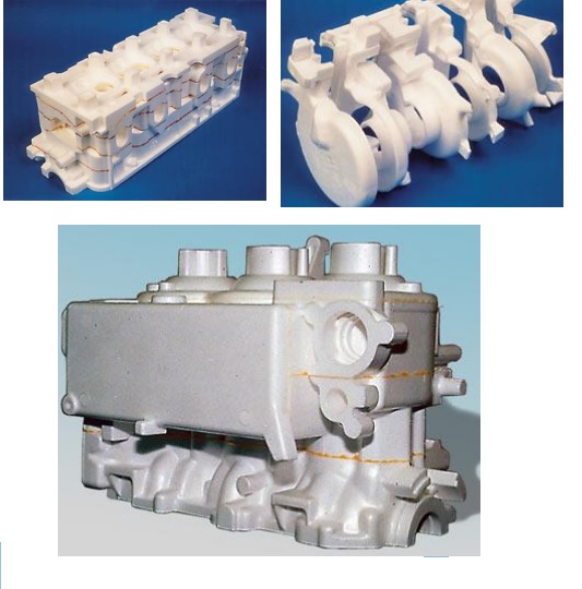 EPS products used in Dispeearing Mold field