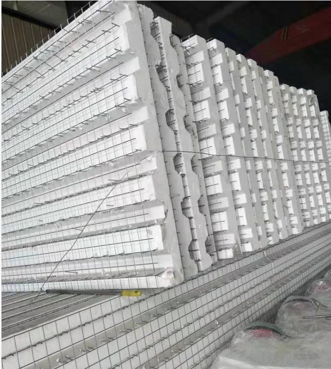 load-bearing ligh weight EPS 3D wall panel