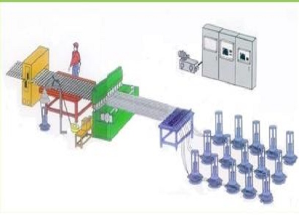 steel bar mesh production line