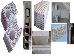 Concrete lightweight wall panel