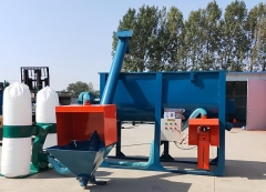 Dry mortar mixing machine