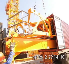 Tower Crane to be Shipped